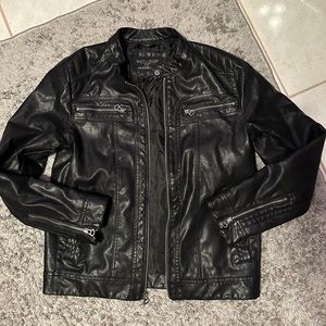 Faux Leather Jacket